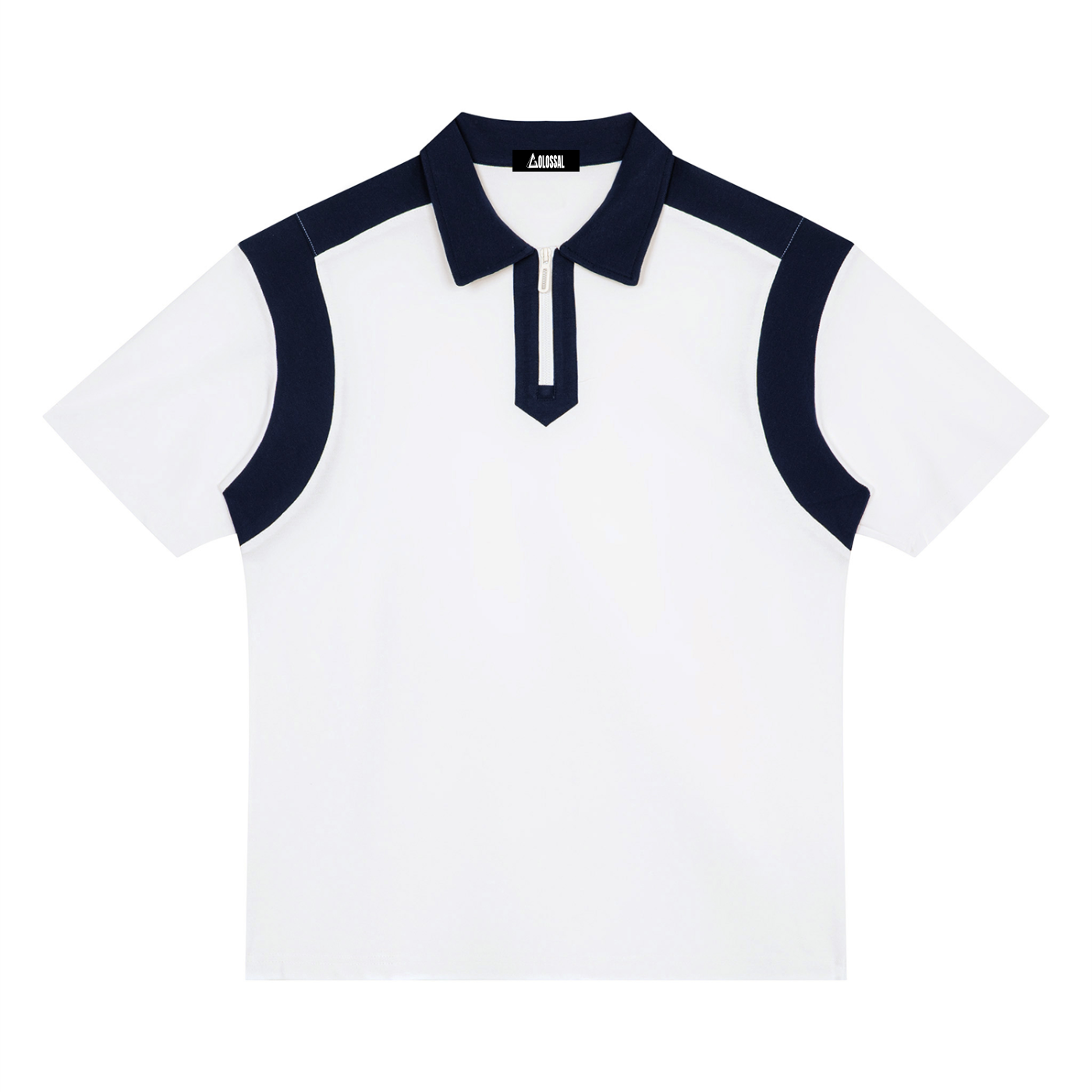 Quarter Zip Polo Shirt