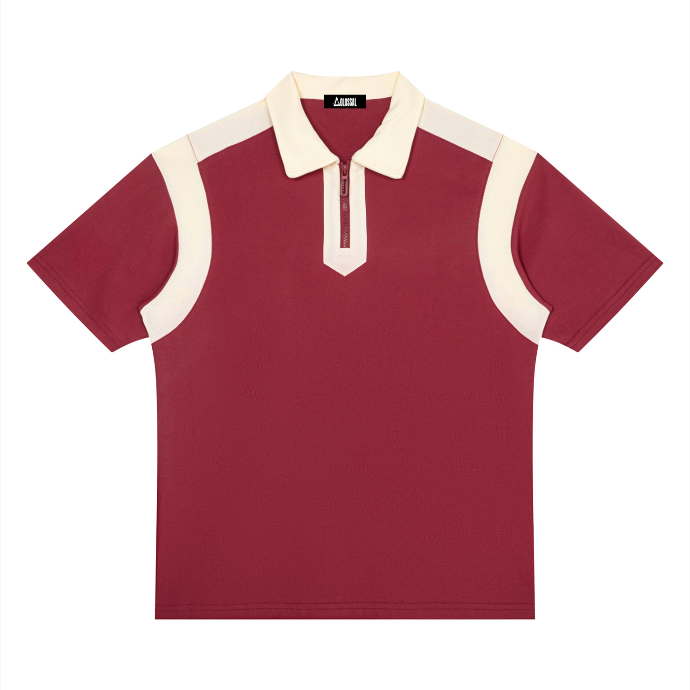 Quarter Zip Polo Shirt