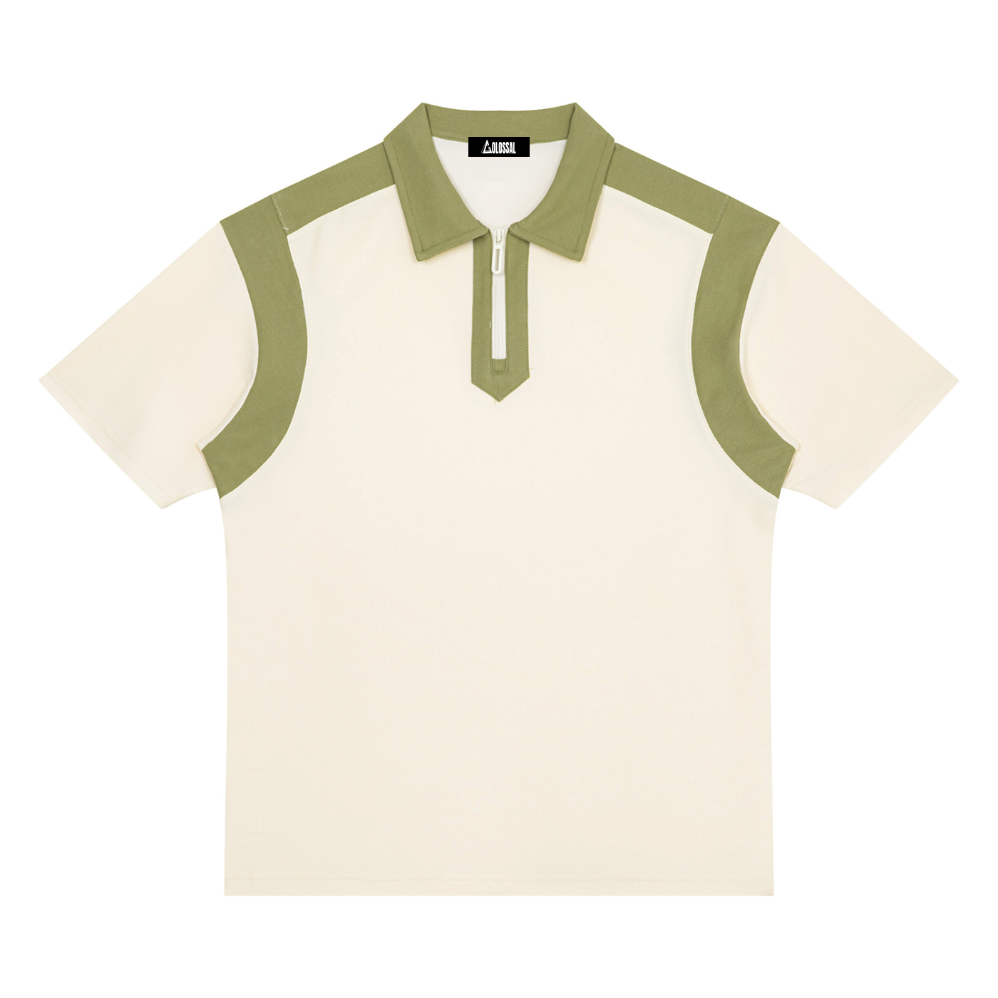 Quarter Zip Polo Shirt