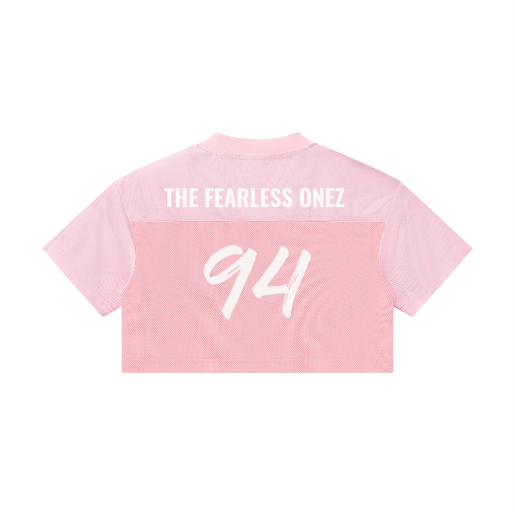 Women’s Cropped Paneled V-Neck Jersey