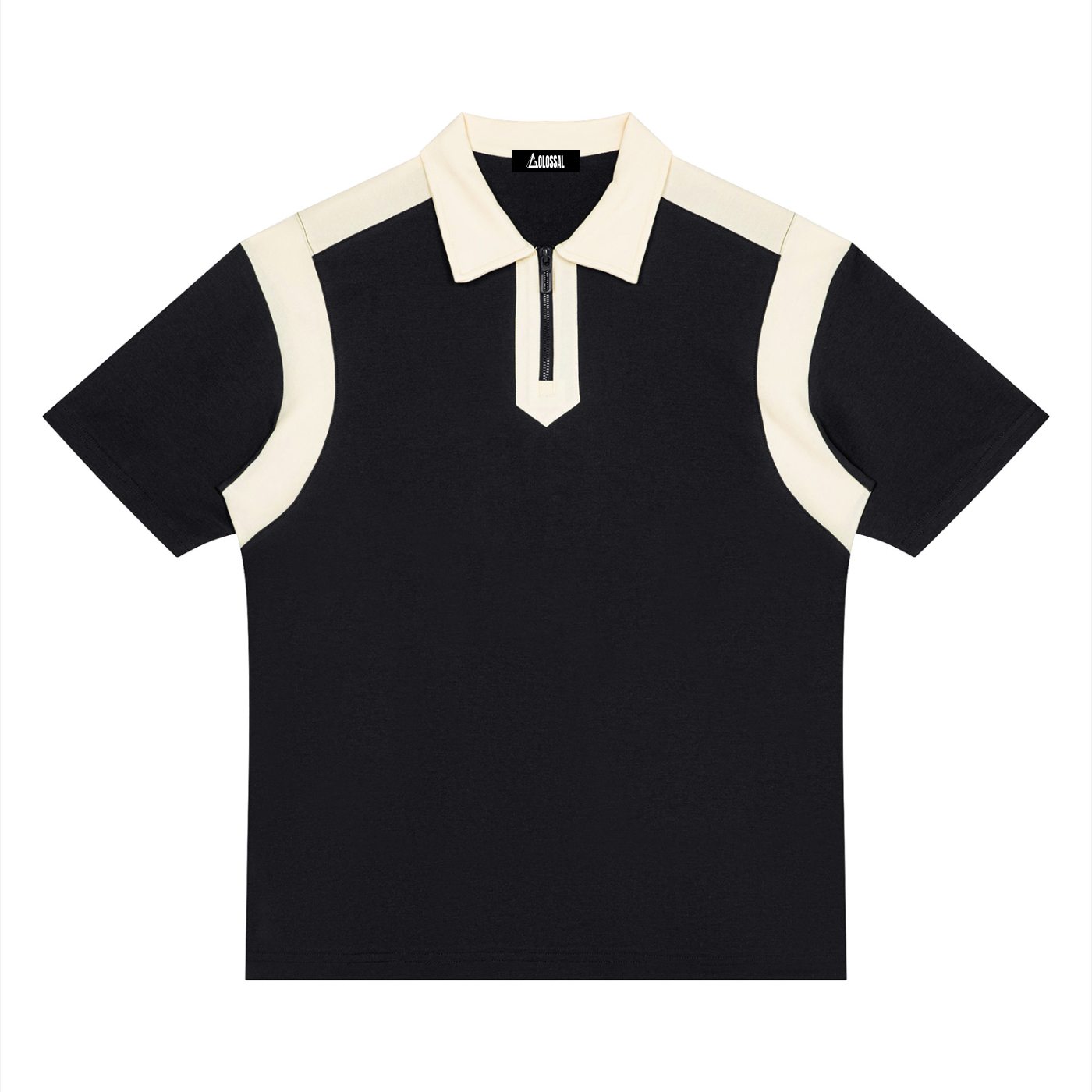 Quarter Zip Polo Shirt