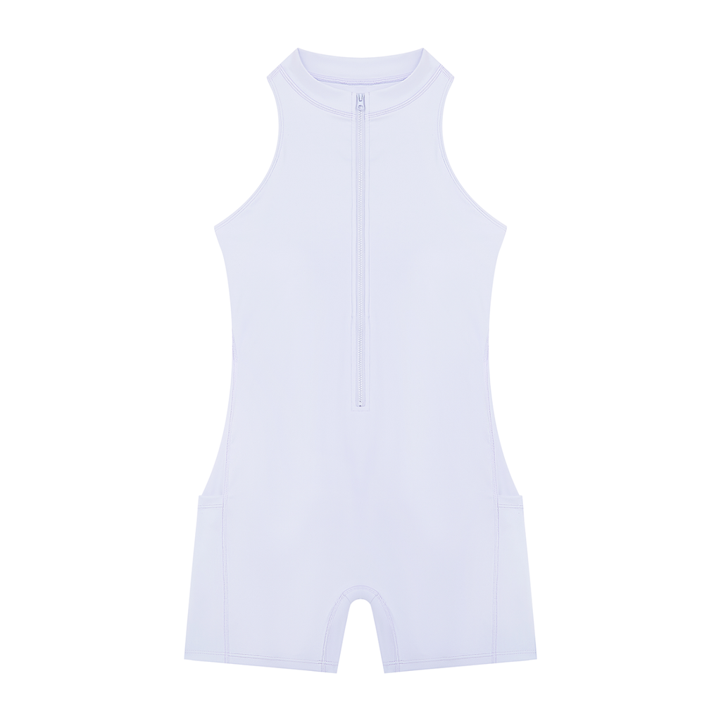 Women’s Quarter-Zip Yoga Romper