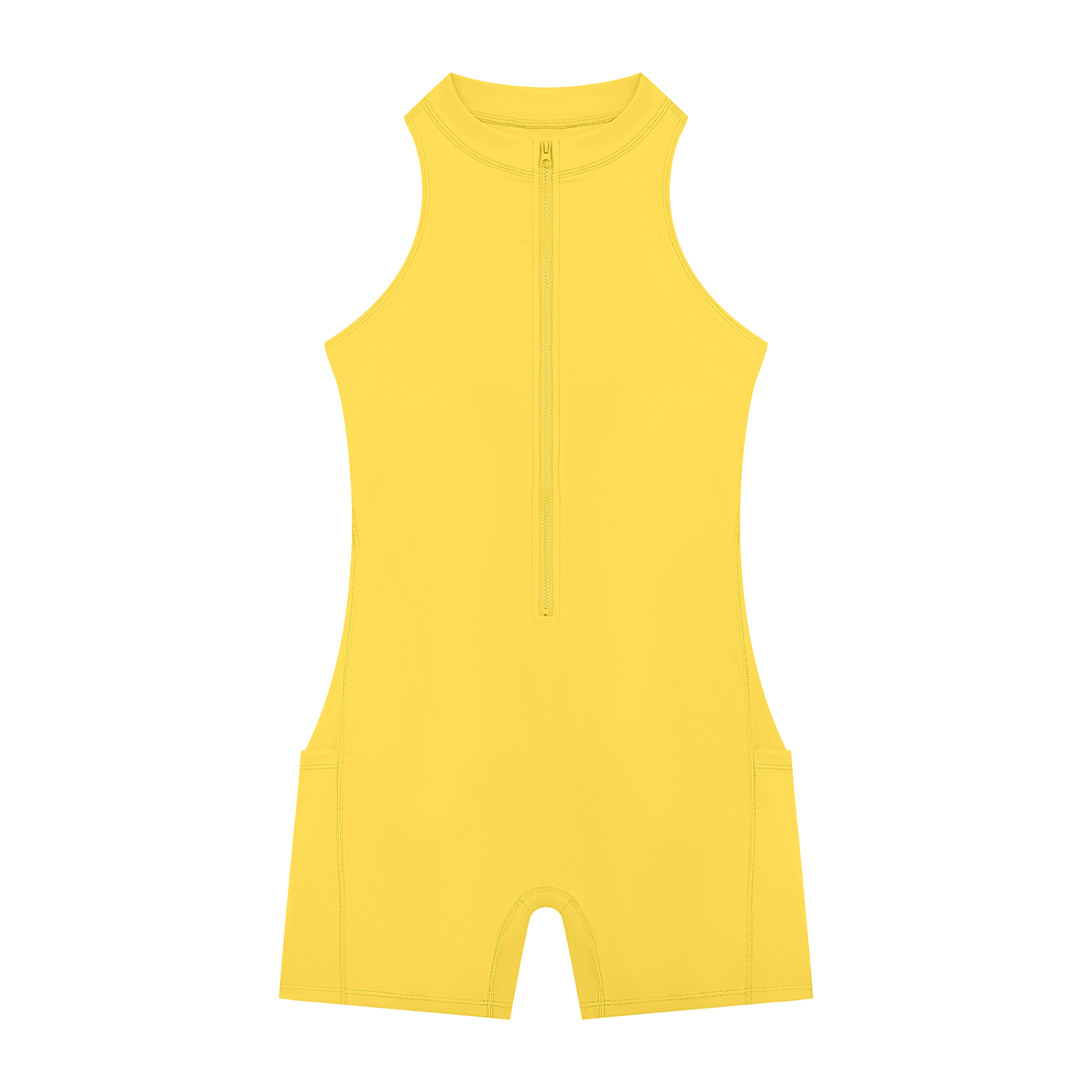 Women’s Quarter-Zip Yoga Romper