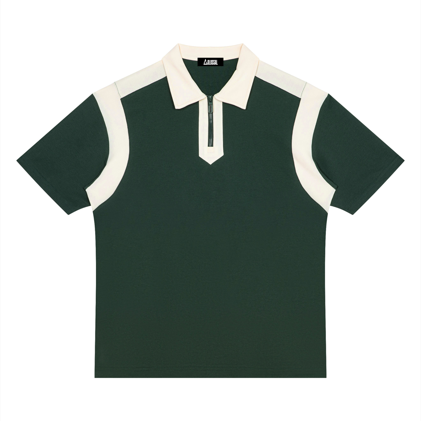 Quarter Zip Polo Shirt