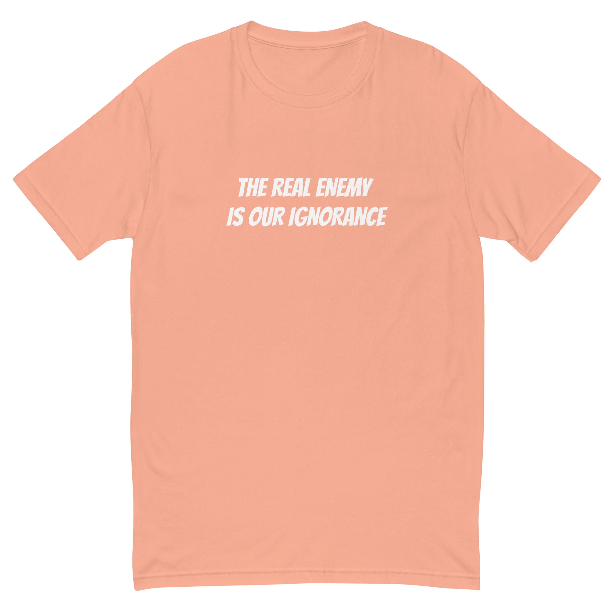 THE REAL ENEMY IS OUR IGNORANCE T-shirt
