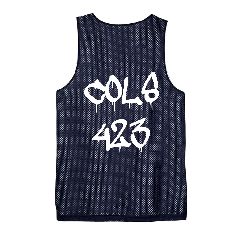 Navy/White - BACK