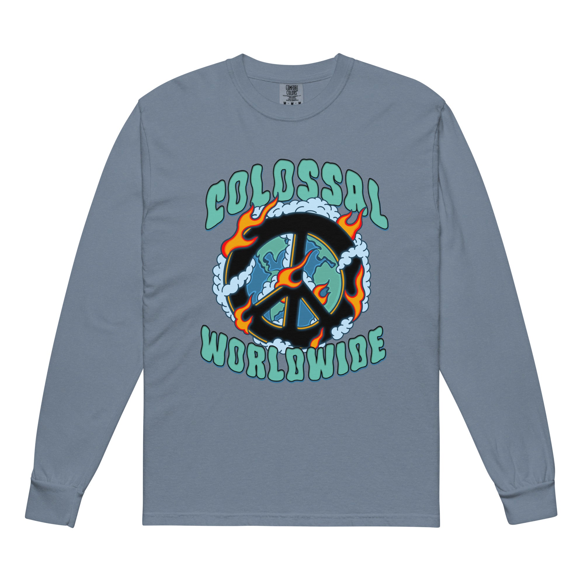 COLOSSAL WORLDWIDE Heavyweight long-sleeve shirt