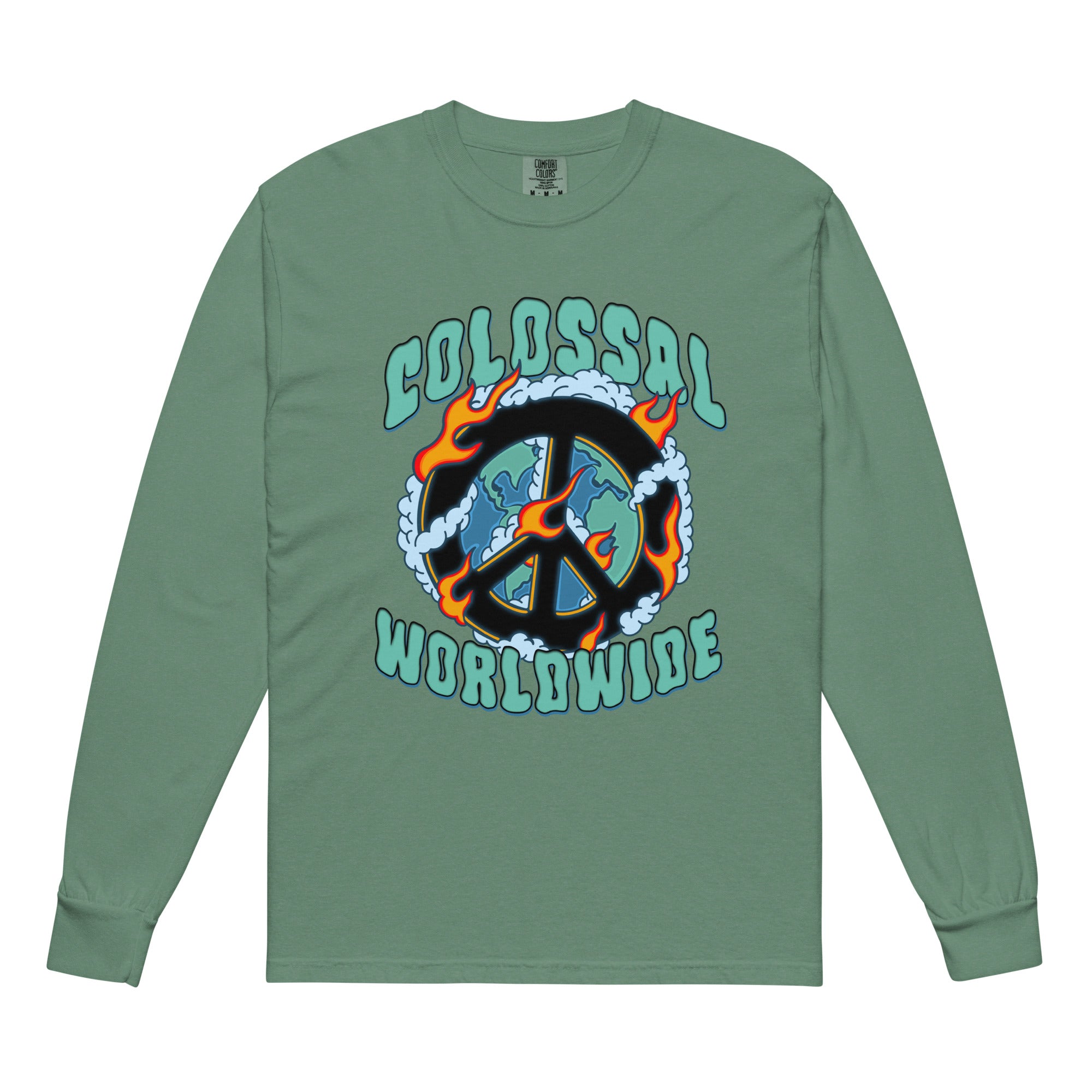 COLOSSAL WORLDWIDE Heavyweight long-sleeve shirt