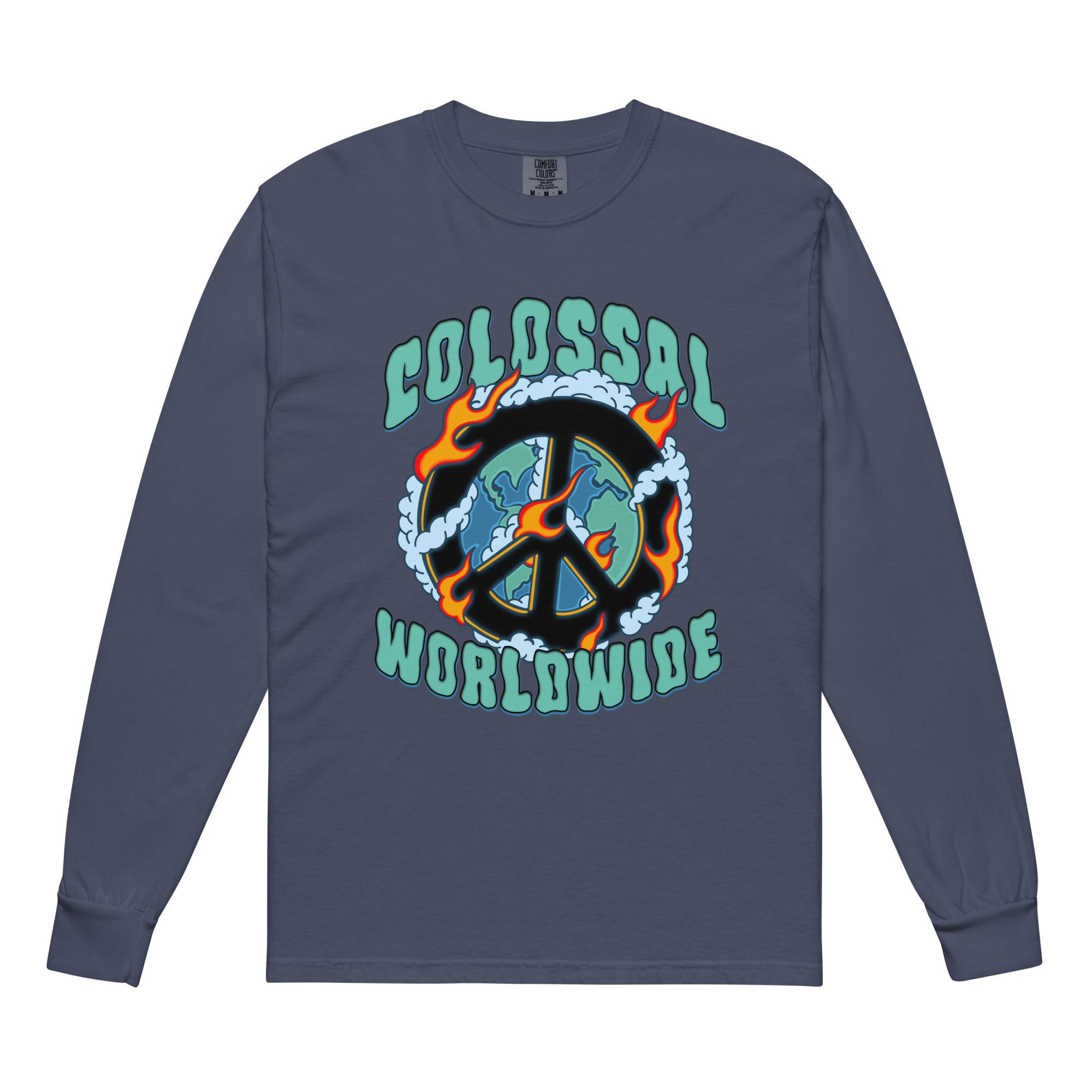 COLOSSAL WORLDWIDE Heavyweight long-sleeve shirt