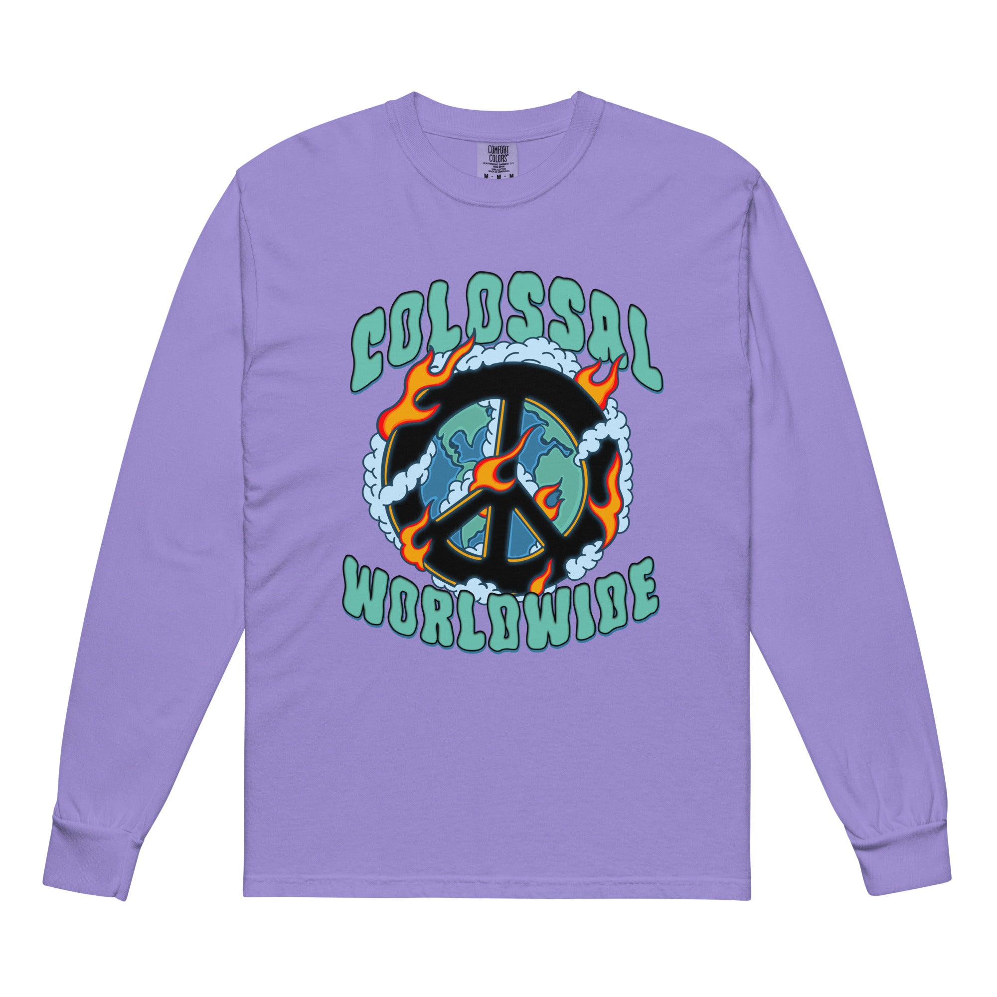 COLOSSAL WORLDWIDE Heavyweight long-sleeve shirt