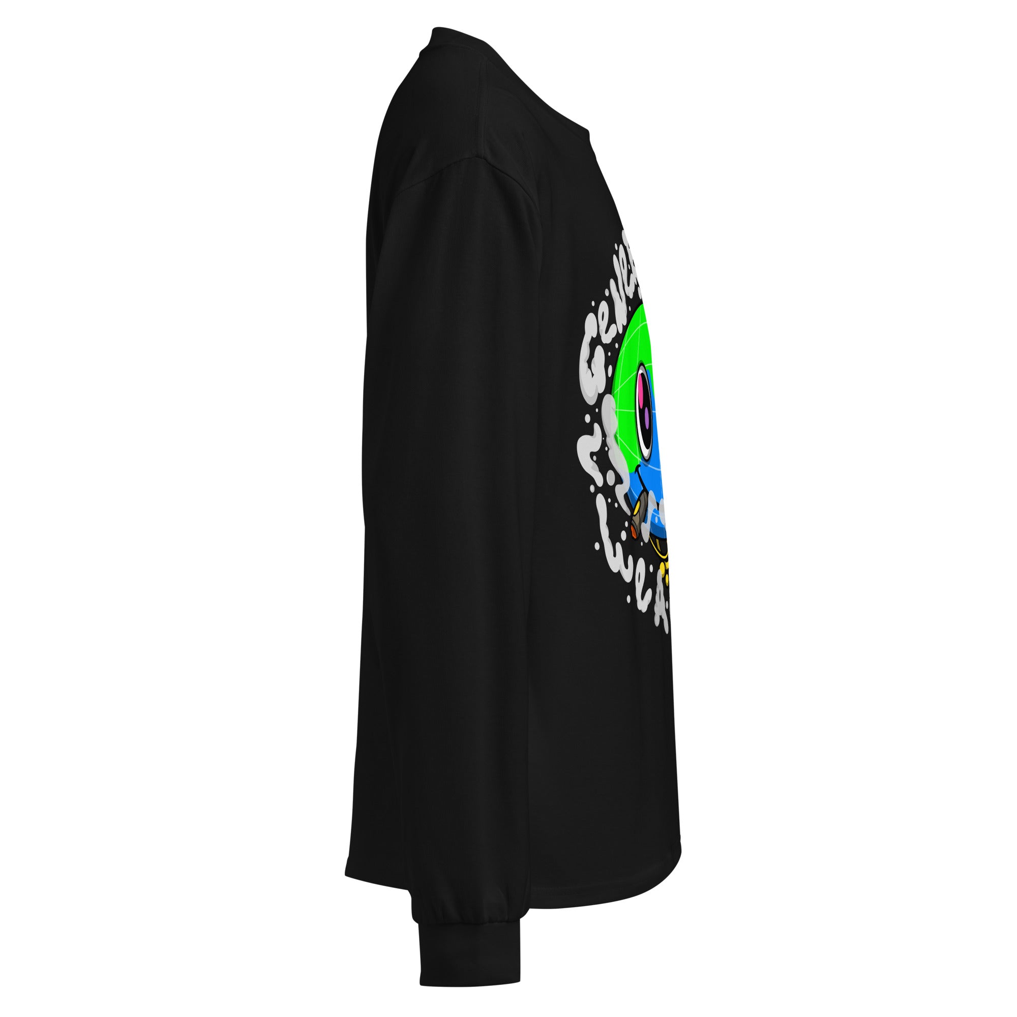 COLOSSAL WEALTH heavyweight long sleeve shirt