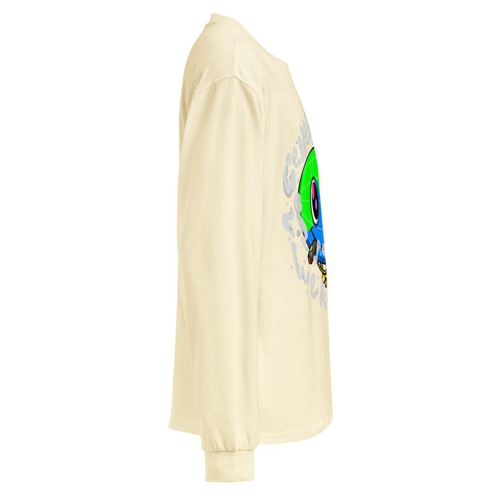 COLOSSAL WEALTH heavyweight long sleeve shirt