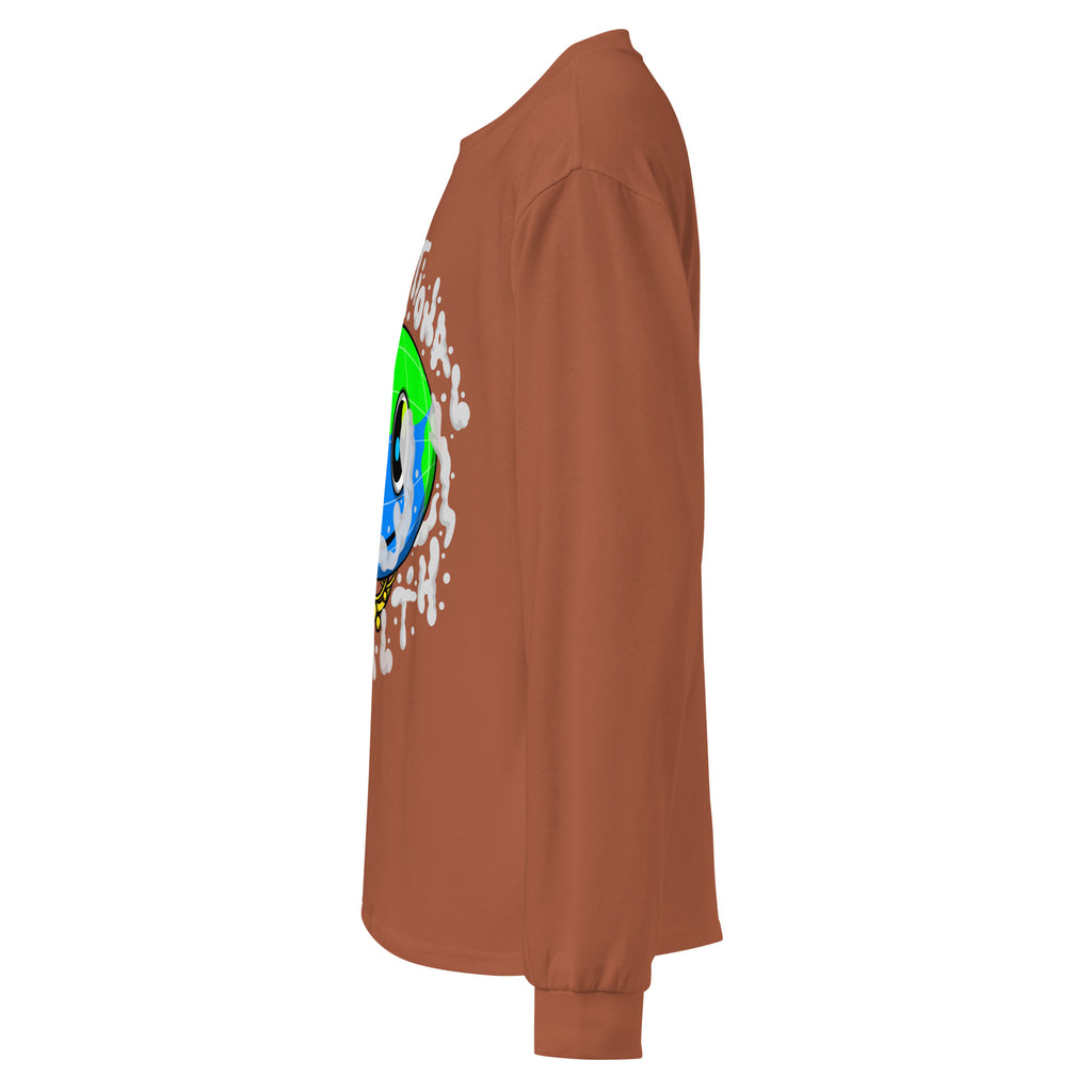 COLOSSAL WEALTH heavyweight long sleeve shirt