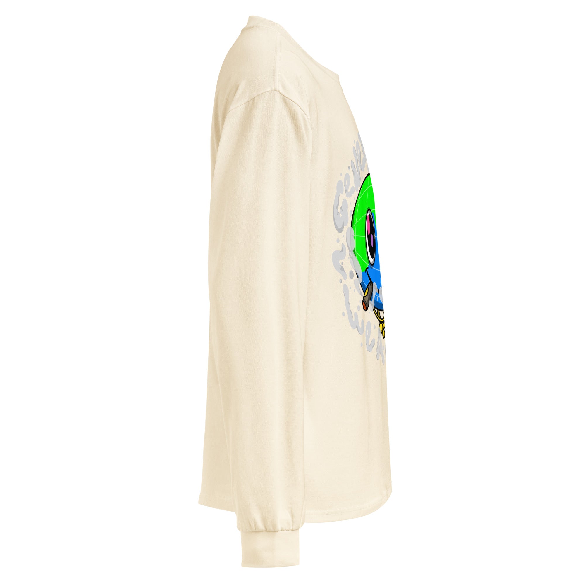 COLOSSAL WEALTH heavyweight long sleeve shirt