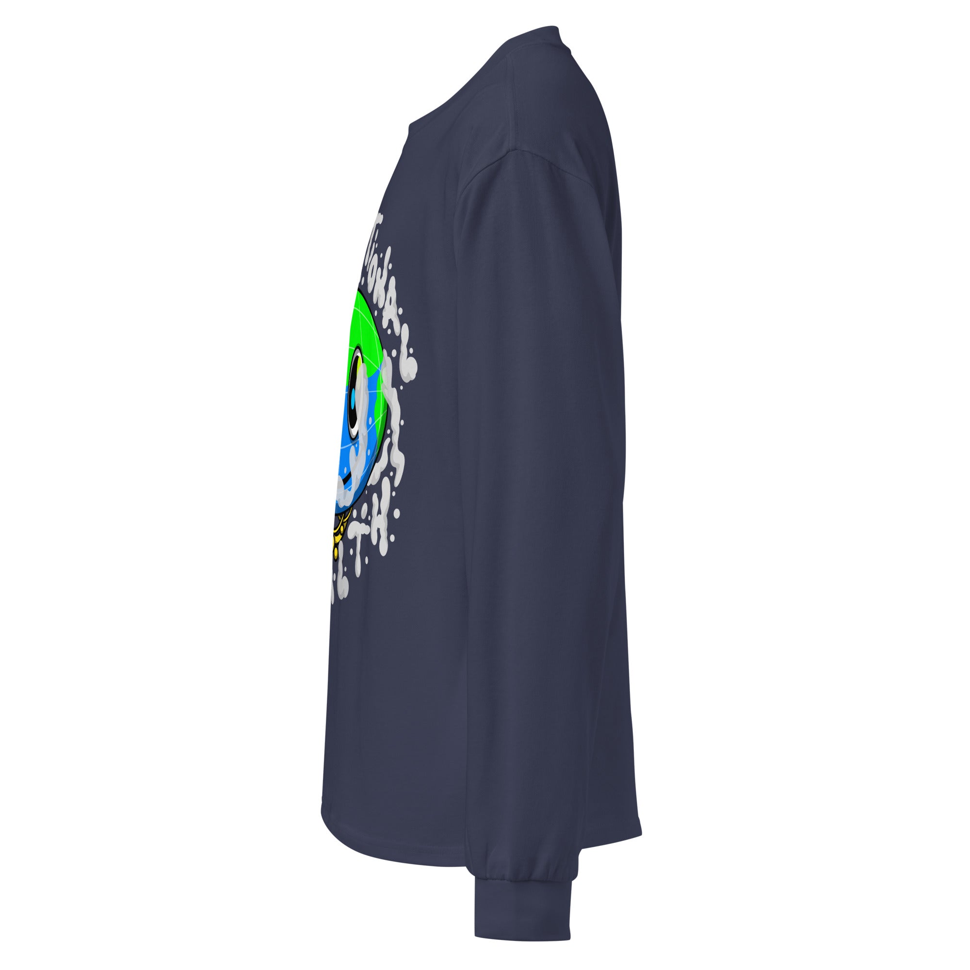 COLOSSAL WEALTH heavyweight long sleeve shirt