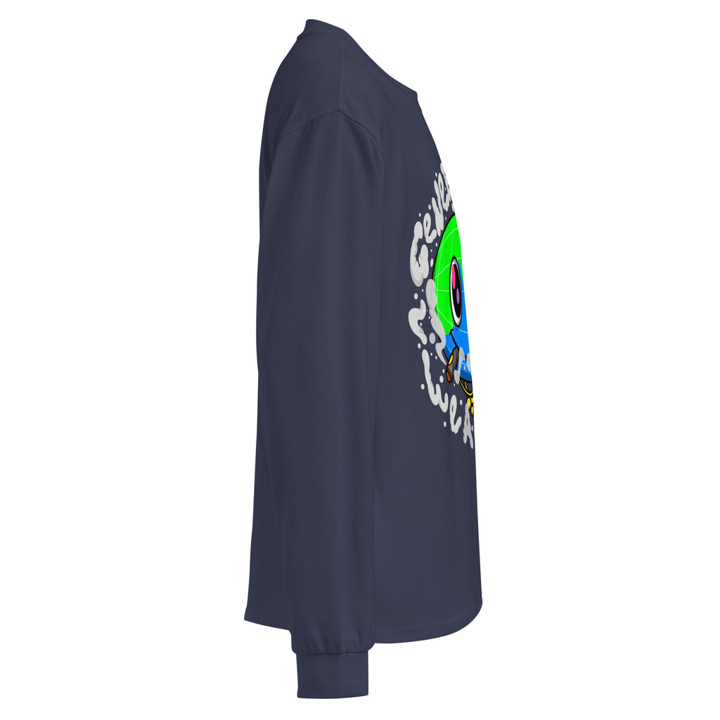 COLOSSAL WEALTH heavyweight long sleeve shirt